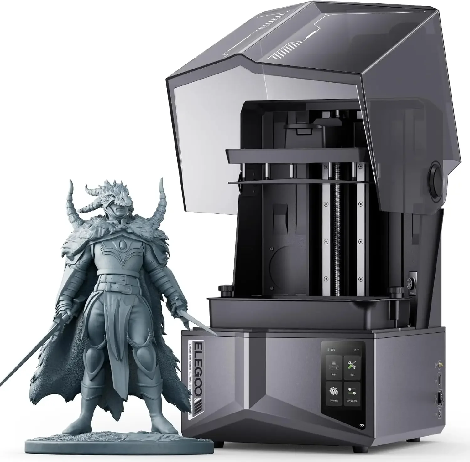 12K Monochrome Lcd Resin 3D Printer - Impresora 3D de Resina Saturn 4