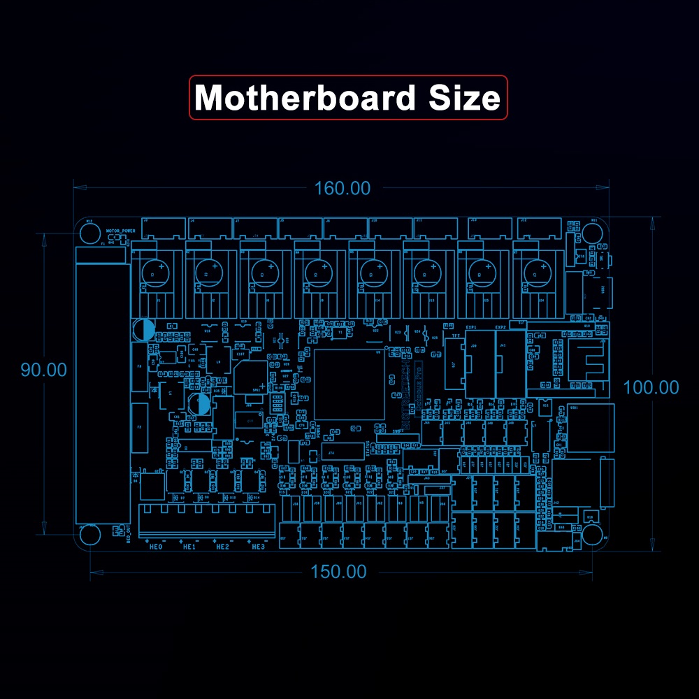 BIGTREETECH-placa base de impr - Octopus Pro V1.1 Motherboard reseña y precio